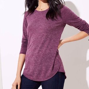 **NWT** Loft Burgundy Top Size Small